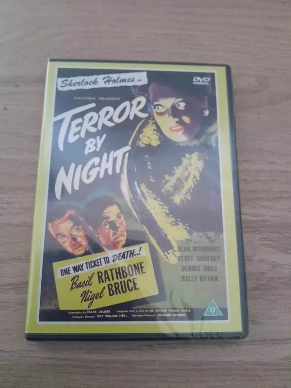 Sherlock Holmes: Terror By Night DVD And Brand New