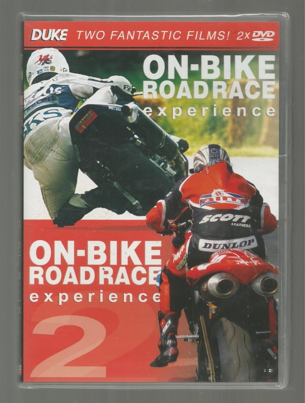 ON-BIKE ROADRACE EXPERIENCE 1 & 2 - DE - / - DVD SET Brand New