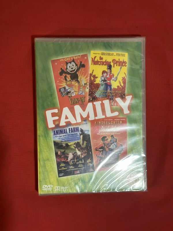 Perhe-elokuva: Felix The Cat / The Nutcracker Prince / Animal Farm DVD