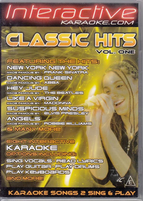 Karaoke Classic Hits - Interactive: Volume 1 [DVD]