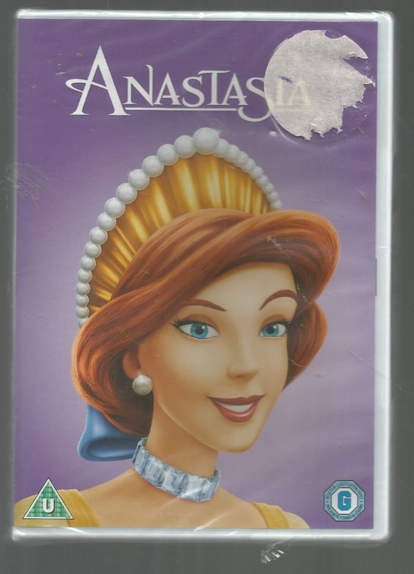 ANASTASIA - / REGION 2 DVD - Meg Ryan John Cusack - (animated 1997) Brand New ANASTASIA - / REGION 2 DVD - Meg Ryan John Cusack - (animated 1997) Brand New