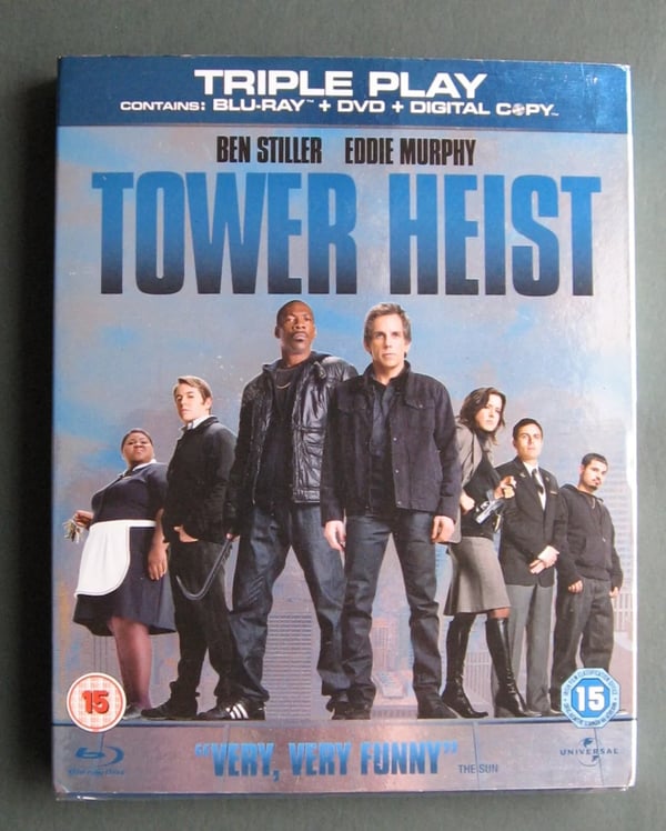 Tower Heist - Blu-ray + DVD med Slipcover