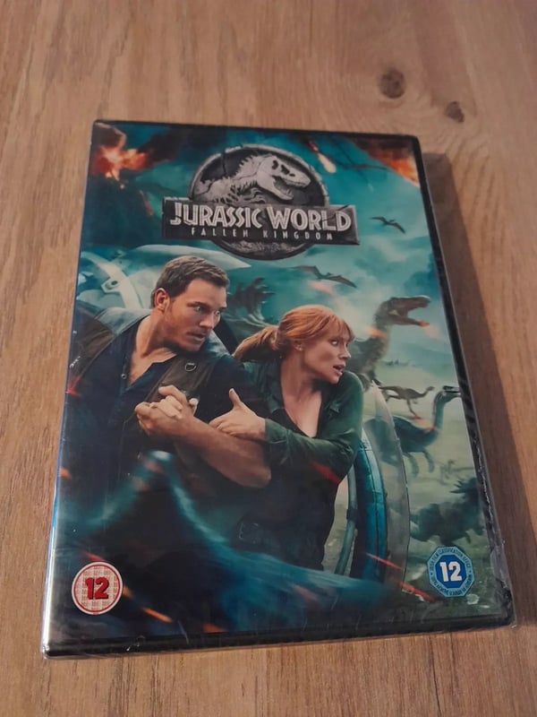 Jurassic World - Fallen Kingdom DVD And Brand New