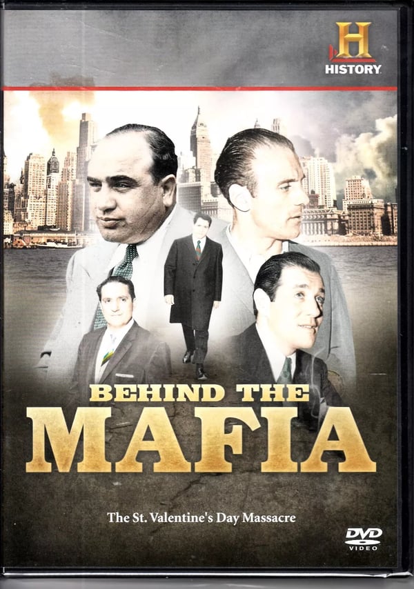 Behind the Mafia The St Valentines day Massacre DVD Brand New