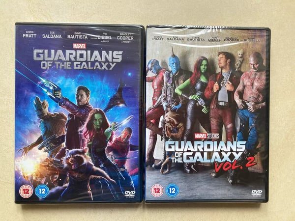 Guardians of the Galaxy: Vol 1 & 2 (DVD, 2017)