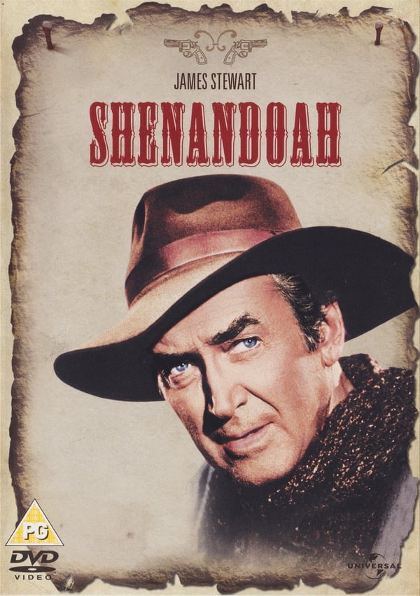 Shenandoah - Doug McClure, James Stewart - Region 2 DVD Brand New