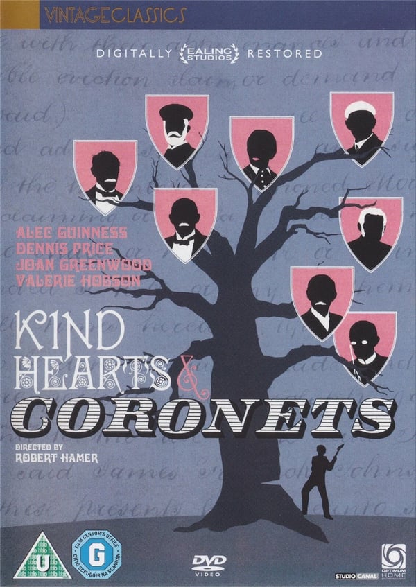 Kind Hearts And Coronets (1949) DVD - Alec Guinness