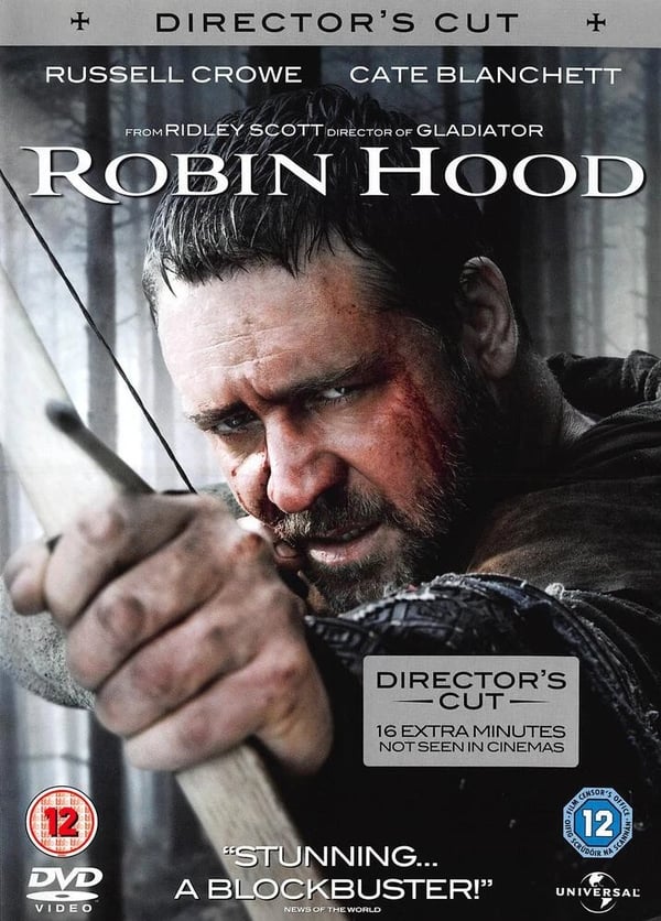 Robin Hood (2010) Directors Cut (DVD) - Historiskt Drama