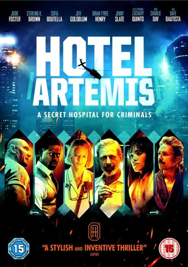 Hotel Artemis DVD Brand New