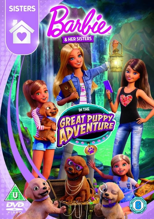 Barbie and Her Sisters - The Great Puppy Adventure DVD Brand New