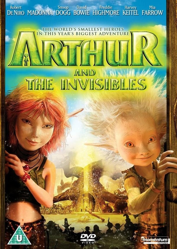 Arthur And The Invisibles DVD Brand New