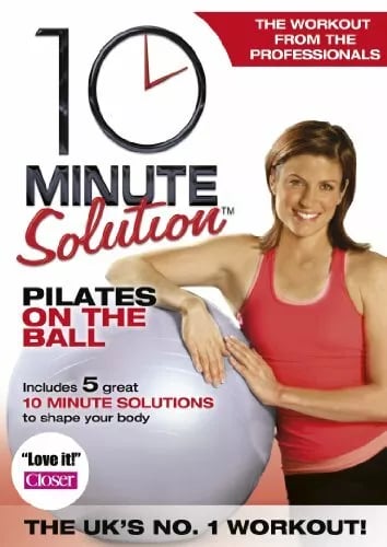 10 Minute Solution - Pilates On The Ball DVD Exercise & Fitness (2009) Brand New