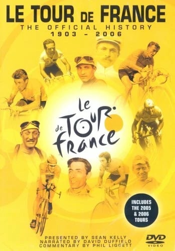 Tour de France: Den offisielle historien (DVD, 2007) med Sean Kelly
