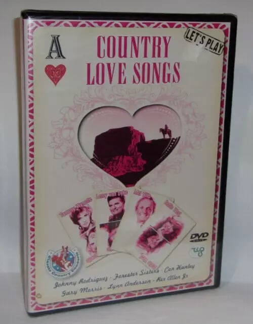 Country Love Songs - Various Artists (DVD, 2006)