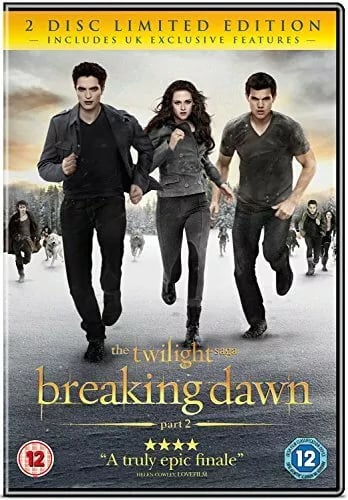 The Twilight Saga: Breaking Dawn (2013) DVD - Kristen Stewart