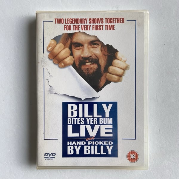 Billy Bites Yer Bum and Hand Picked by Billy DVD Billy Connolly Live Brand New