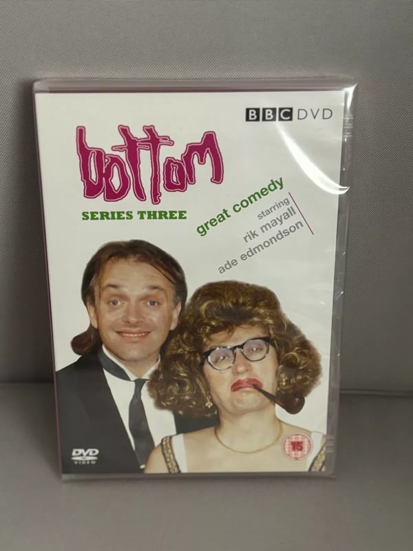 Bottom: Komplett Tredje Säsong (BBC Komedi DVD) med Rik Mayall