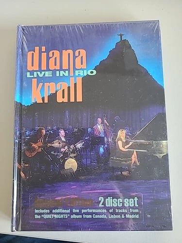 DIANA KRALL LIVE IN RIO SPECIAL EDITION 2 DISC SET Brand New