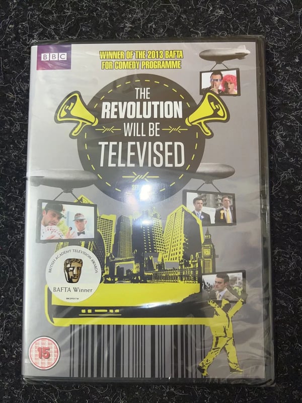The Revolution Will Be Televised - Series 1 - Complete (DVD, 2013) Brand New The Revolution Will Be Televised - Series 1 - Complete (DVD, 2013) Brand New