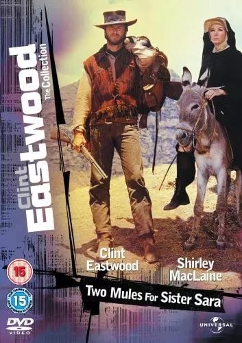 To muldyr for søster Sara (2007) DVD - Clint Eastwood