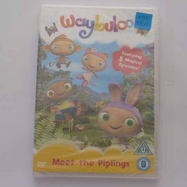 Waybuloo Meet The Piplings (DVD, 2010) 5 Magical Episodes Children's TV Show Brand New Waybuloo Meet The Piplings (DVD, 2010) 5 Magical Episodes Children's TV Show Brand New
