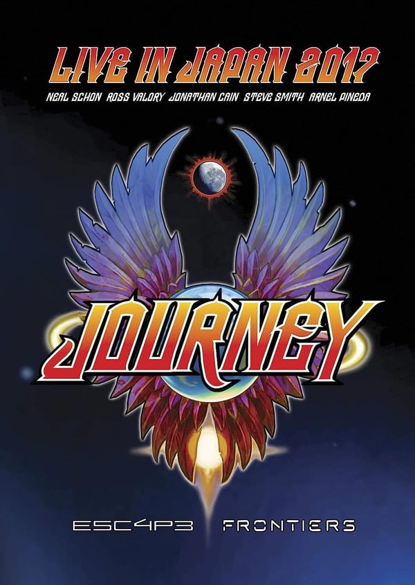Live In Japan 2017: Escape + Frontiers (DVD) Journey