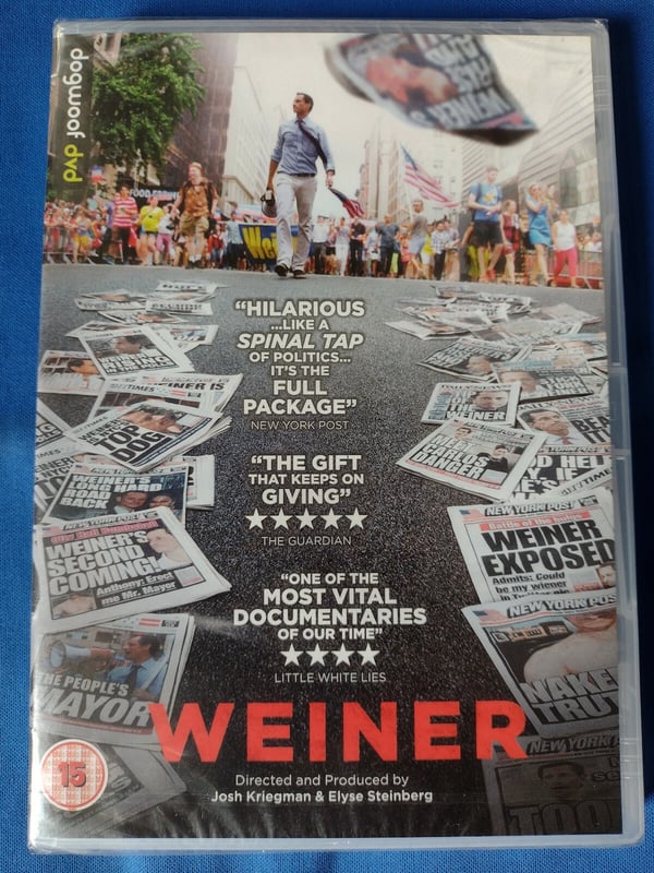 Anthony Weiner (2016 Dokumentar) DVD