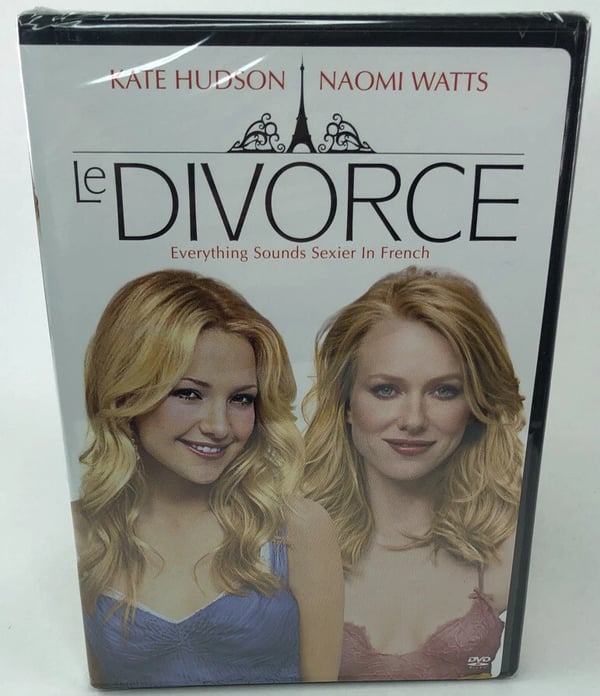 Le Divorce - Region 1 DVD - Kate Hudson Brand New