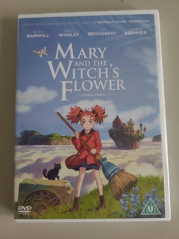 MARY AND THE WITCHS FLOWER DVD VOICES INCLUDE KATE WINSLET Brand New