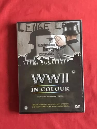 World War II in Colour DVD Narrated Robert Powell Brand New