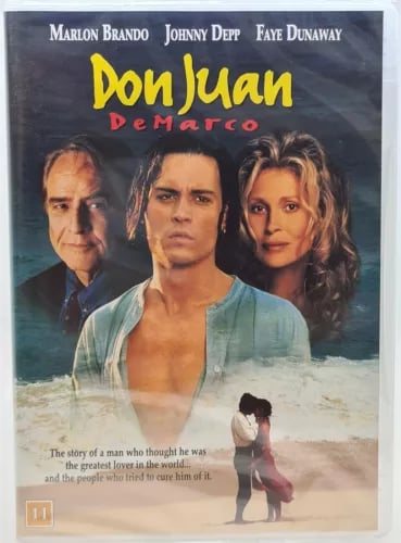 Don Juan DeMarco – DVD (Dansk import, engelsk tale)