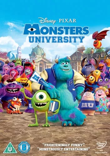Monsters University DVD (2013) - Animerad familjefilm Monsters University DVD (2013) - Animerad familjefilm