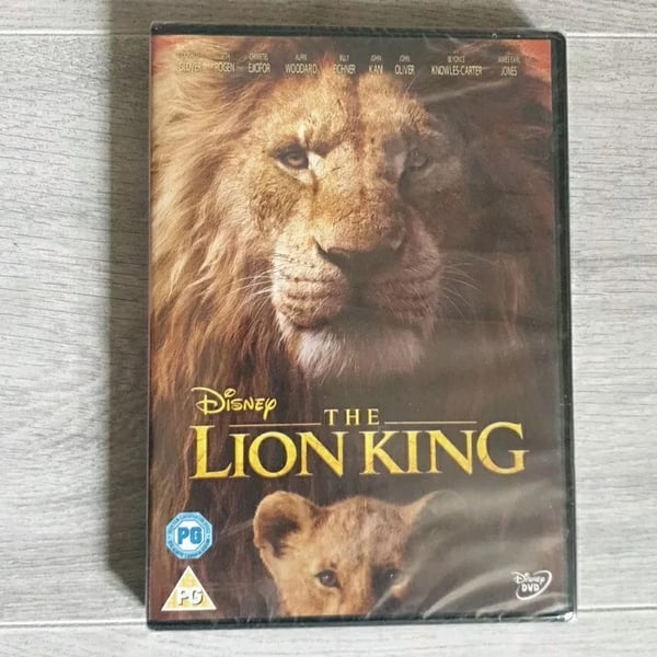 Disney's The Lion King DVD (2019) Donald Glover Brand New