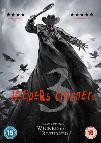 Jeepers Creepers 3 DVD (2018) Stan Shaw, Salva (DIR) cert 15 Brand New