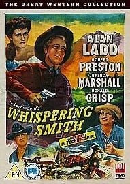 Whispering Smith 1948 ALAN LADD ROBERT PRESTON ( RELEASE) DVD Brand New
