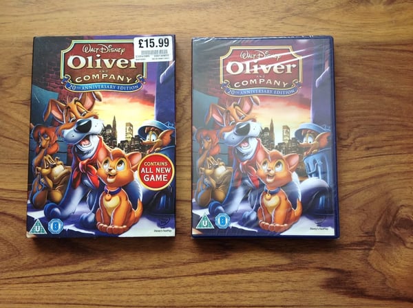 Oliver And Company 20th Anniversary Edition DVD - Disneyn animaatio
