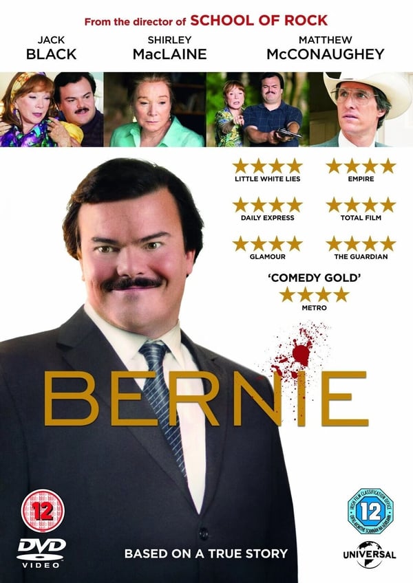 Bernie (2011) DVD – Jack Black, Shirley MacLaine