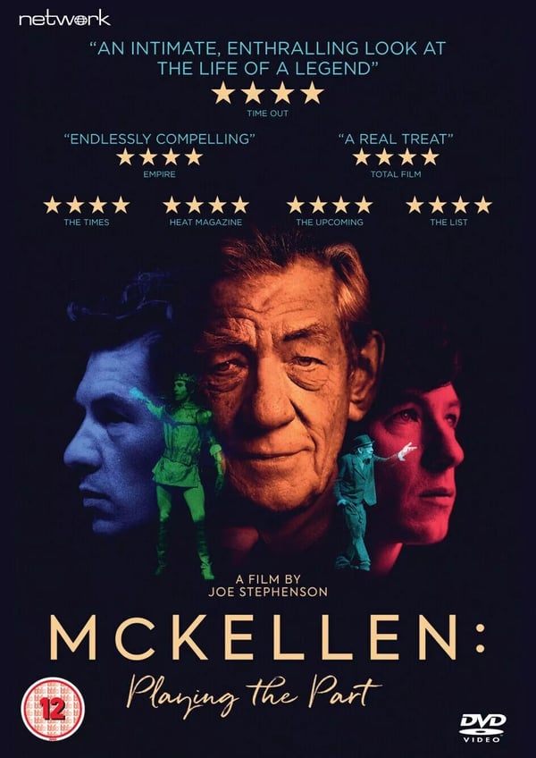 McKellen: Playing The Part DVD Sir Ian McKellen Documentary Brand New McKellen: Playing The Part DVD Sir Ian McKellen Documentary Brand New