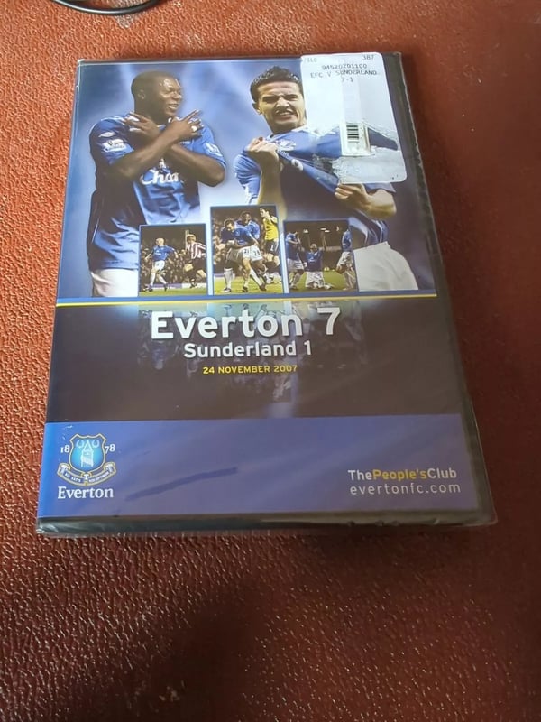 Everton vs Sunderland: Match 24 november 2007 (DVD) Everton vs Sunderland: Match 24 november 2007 (DVD)