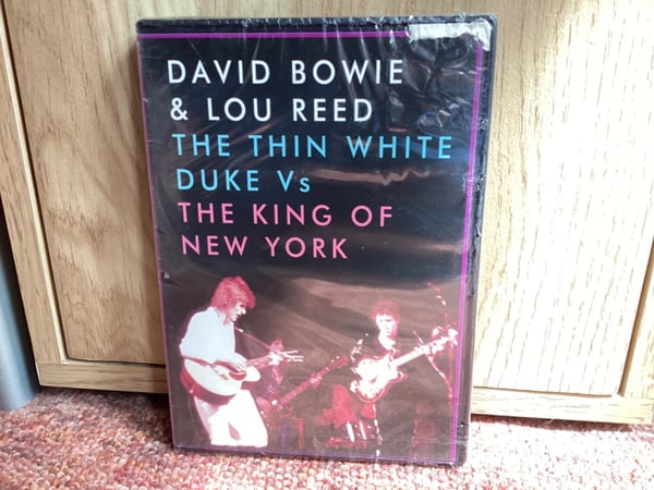 David Bowie And Lou Reed - The Thin White De Vs The King Of York DVD Brand New
