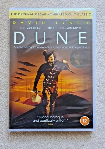 DUNE DAVID LYNCH 1984 DVD Brand New
