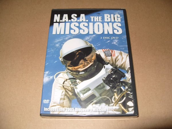 NASA - The Big Missions DVD (2006) 3 Disc Set NASA - The Big Missions DVD (2006) 3 Disc Set