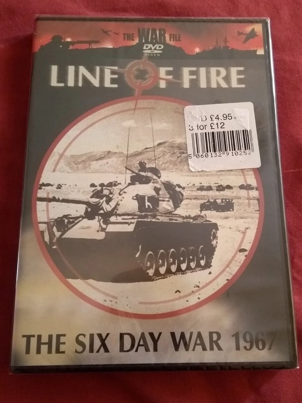 Line Of Fire DVD The Six Day War 1967 Arab Israel History Region 0 Brand New Line Of Fire DVD The Six Day War 1967 Arab Israel History Region 0 Brand New