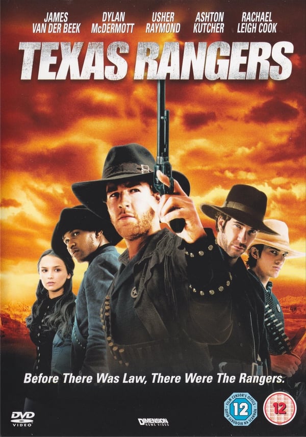 Texas Rangers DVD - James Van Der Beek, Dylan McDermott (Region 2)