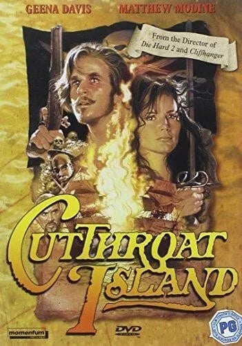 Cutthroat Island DVD (2002) Geena Davis, Harlin (DIR) cert PG Brand New