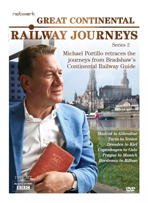 Great Continental Railway Journeys - Sarja 2 DVD Great Continental Railway Journeys - Sarja 2 DVD