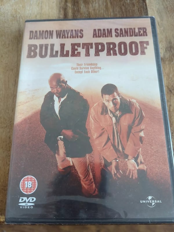 Bulletproof (1996) DVD, pääosassa Adam Sandler