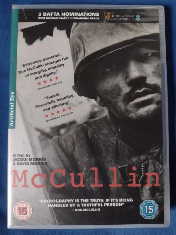 DON McCULLIN (2012) DVD DAVID & JACQUI MORRIS Brand New