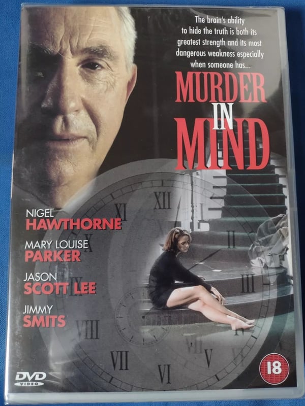 MURDER IN MIND (1997) DVD med Nigel Hawthorne