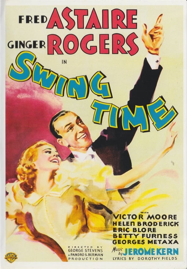 Swing Time - Fred Astaire, Ginger Rogers - Region 1 DVD Brand New